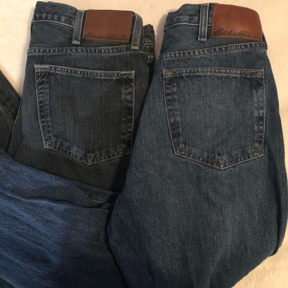 TWO-pair pack Eddie Bauer Jeans for Men
